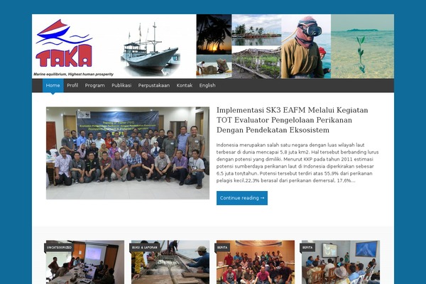 Posterity theme site design template sample