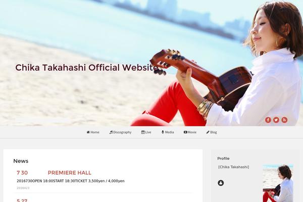 Celebrate theme site design template sample