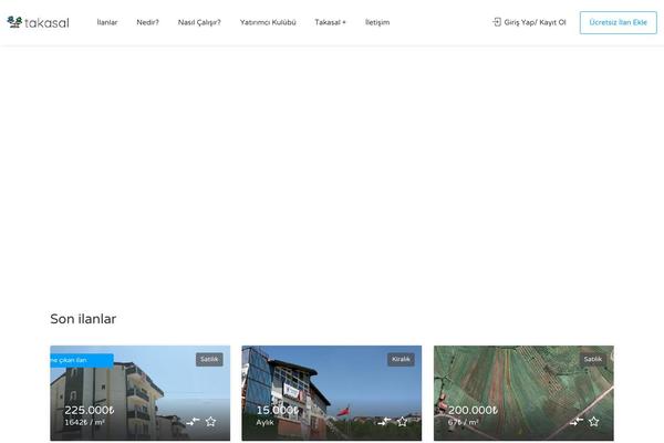 Site using Realteo plugin