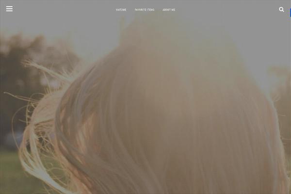 Jin theme site design template sample