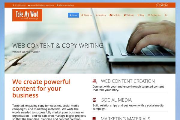 Consult theme site design template sample