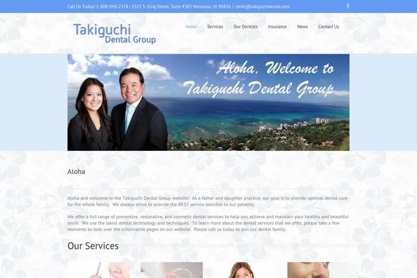 Divi theme site design template sample