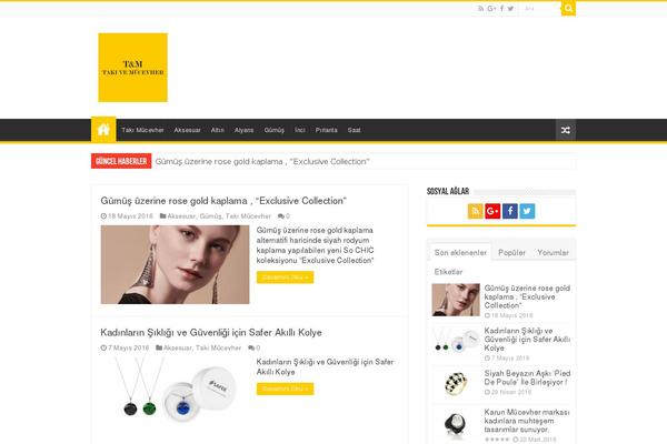 Spectra One theme site design template sample