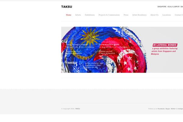 Arte theme site design template sample