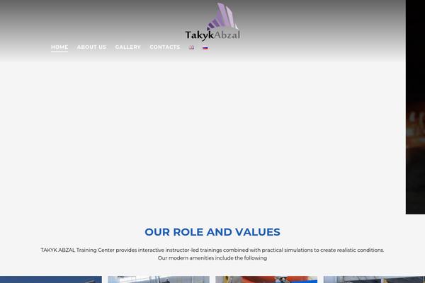 Kallyas theme site design template sample