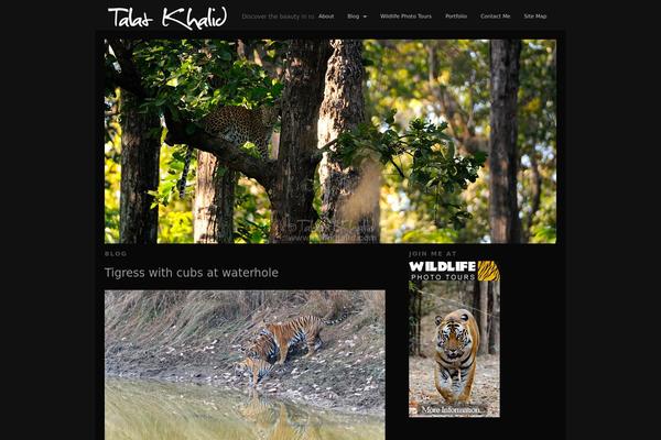 Refrakt theme site design template sample