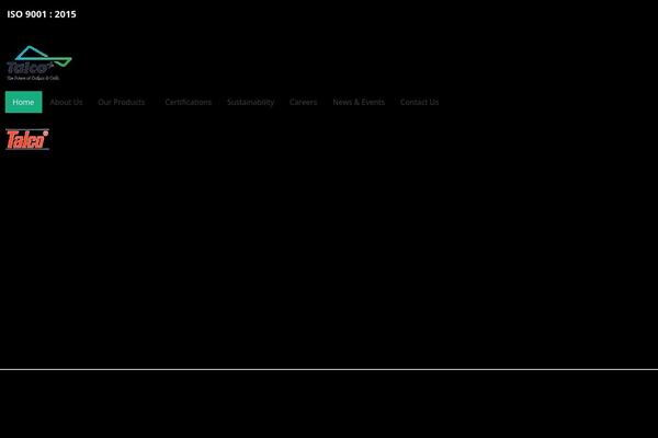 Manufacturer theme site design template sample