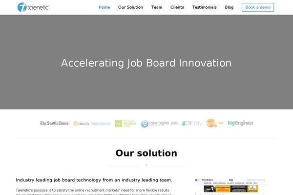 Corsa theme site design template sample