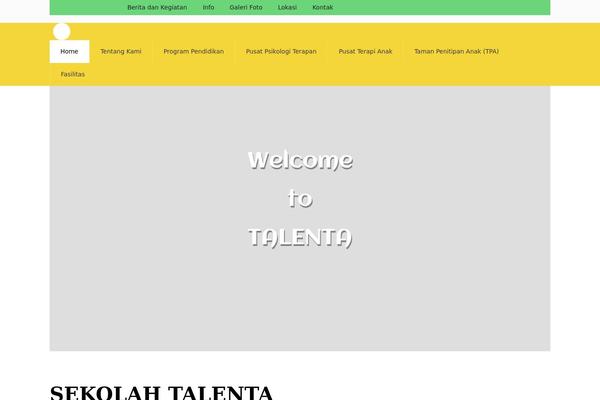 Ultra theme site design template sample