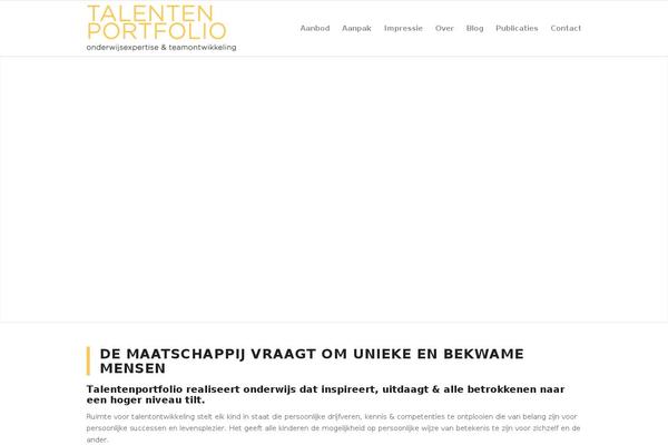 talentenportfolio.nl site used Enfold