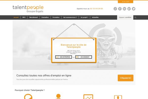 talentpeople.net site used Modernize-axiuss
