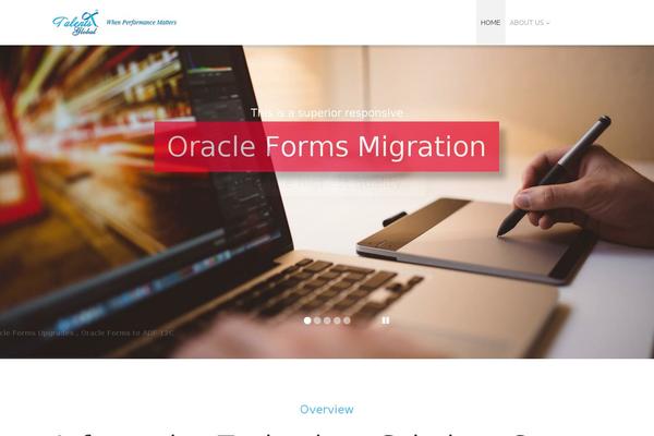 Site using Cherry-blog-layouts plugin