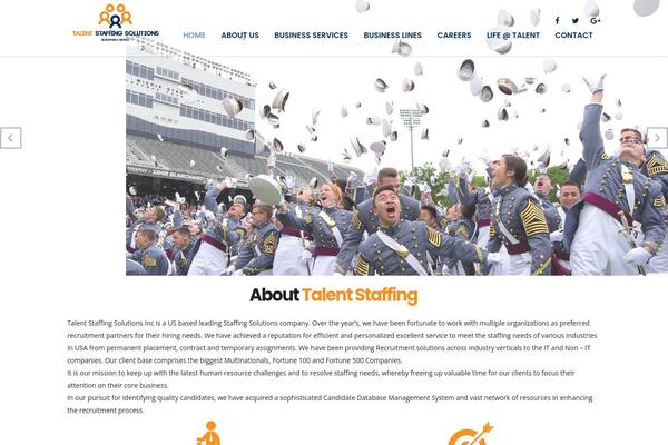 Consulting theme site design template sample