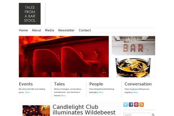 Panoramic theme site design template sample