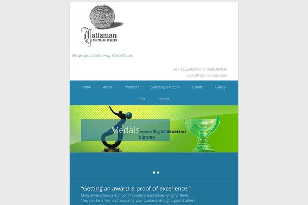 Unero theme site design template sample