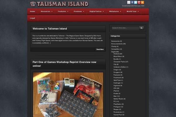 Fairy-dark theme site design template sample