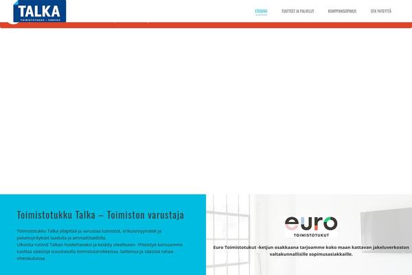 Stockholm theme site design template sample