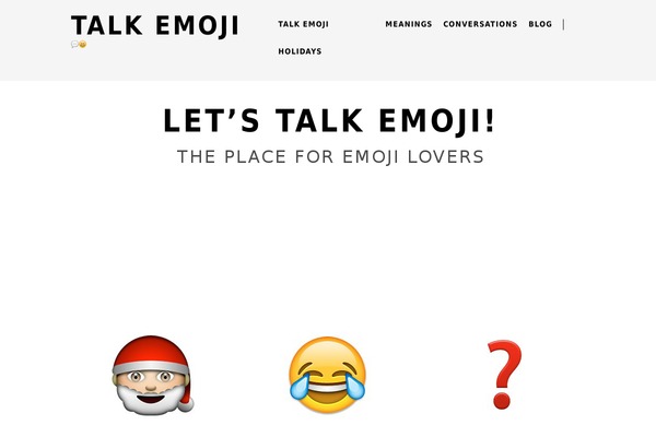 talkemoji.com site used Engo