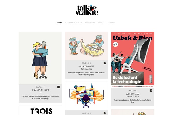 talkie theme websites examples