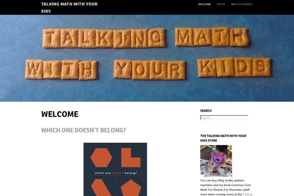 Divi Child theme site design template sample