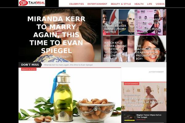 Hot Topix theme site design template sample
