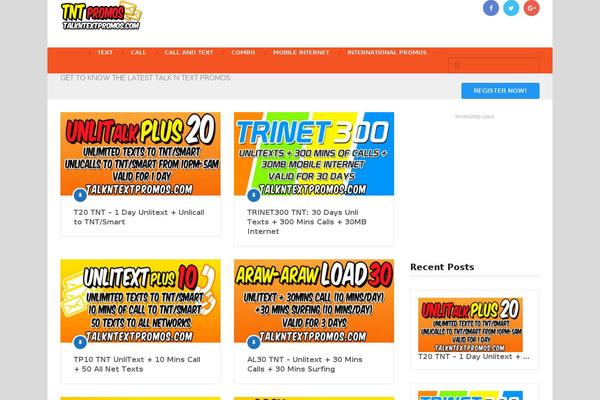 Site using Social-warfare plugin