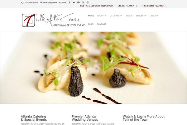 talkofthetownatlanta.com site used Divi-child-tott