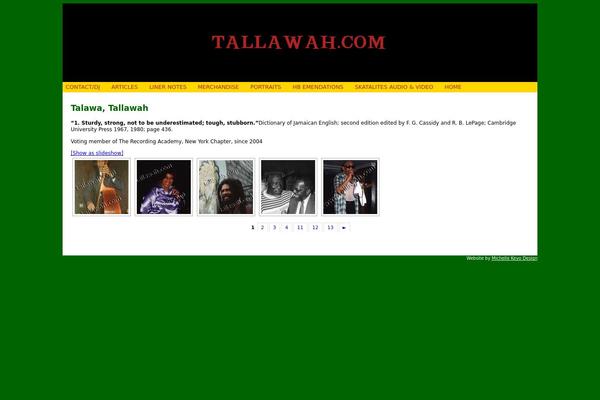 Mik theme site design template sample