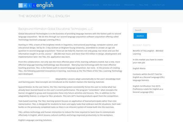 OnePress theme site design template sample