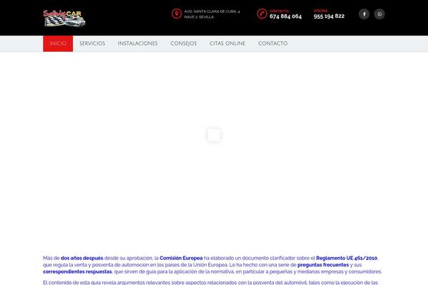 Motors theme site design template sample