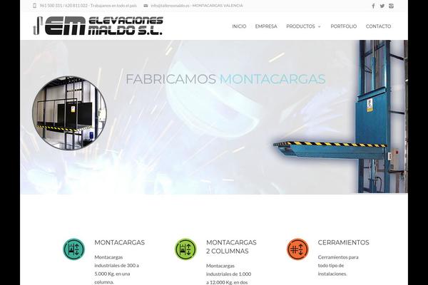 Fortuna theme site design template sample