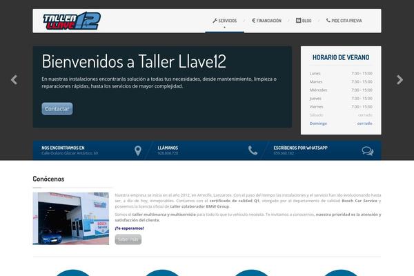 CarPress theme site design template sample