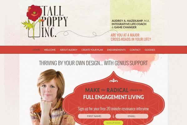 Hustle theme site design template sample
