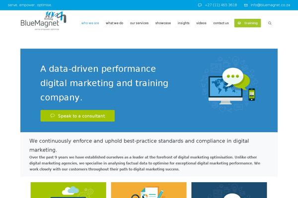 Sento theme site design template sample