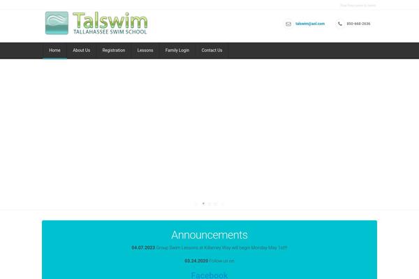 Florida theme site design template sample