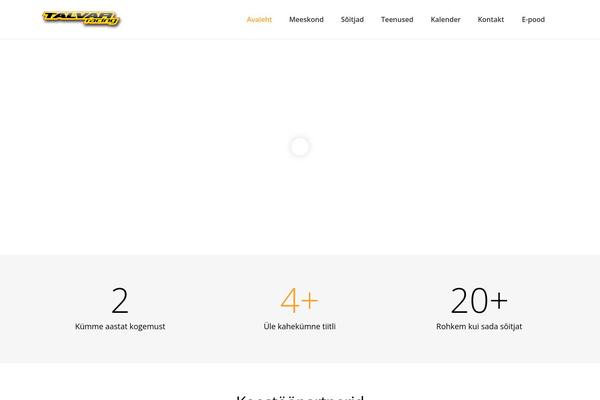 Impreza theme site design template sample