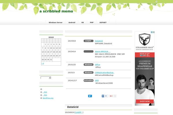 Diver_child theme site design template sample