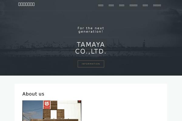 SiteOrigin Corp theme site design template sample