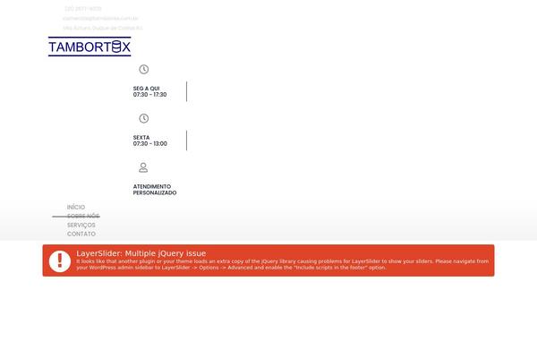 Bauer theme site design template sample