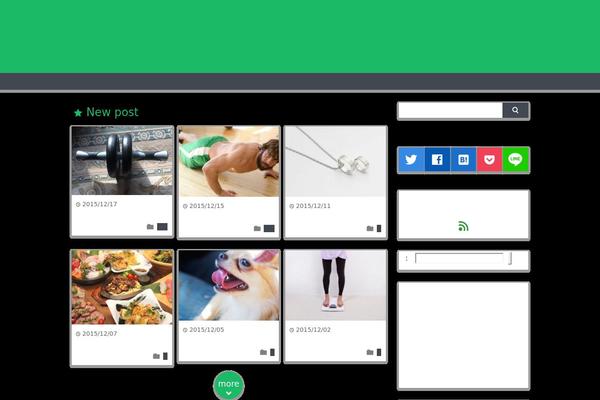 Wp_material2 theme site design template sample