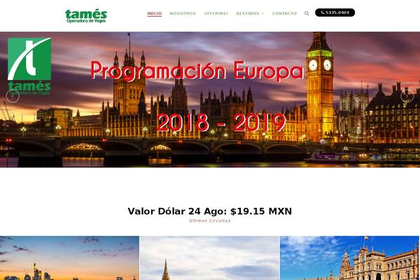 Altair theme site design template sample