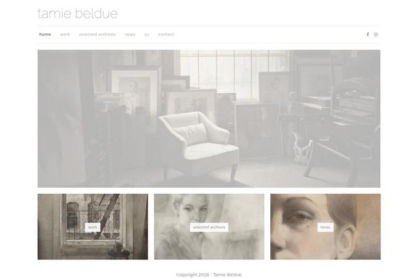 tamiebeldue.com site used Newie-plus