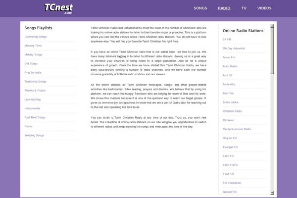 tcnest2 theme websites examples