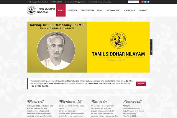 Dt theme site design template sample