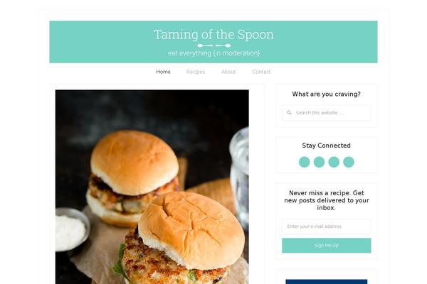 tamingofthespoon.com site used Niche-pro