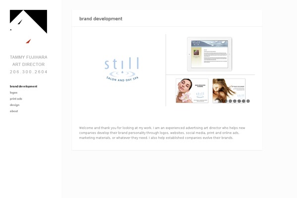 Ink theme site design template sample