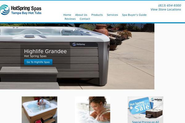 tampabayhottubs.com site used Dealer-theme