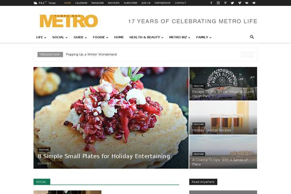 Site using Magic Post Listing plugin