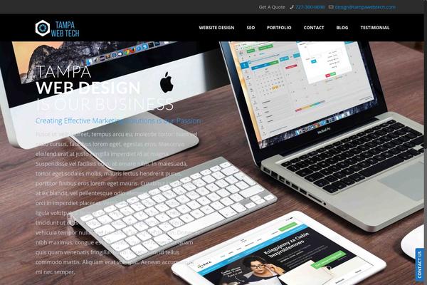 Site using Slick Popup plugin