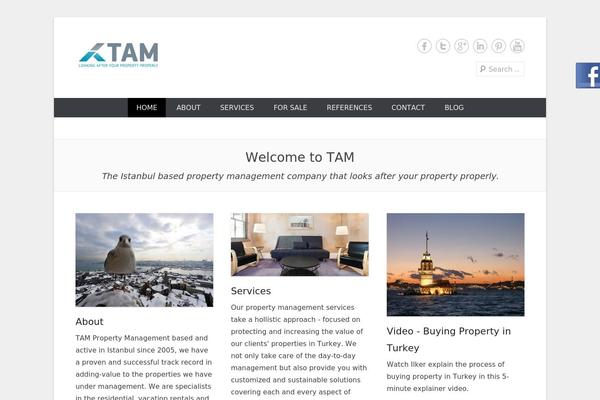 Site using Real-estate-manager plugin